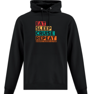 Eat Sleep Cruise Repeat Hoodie